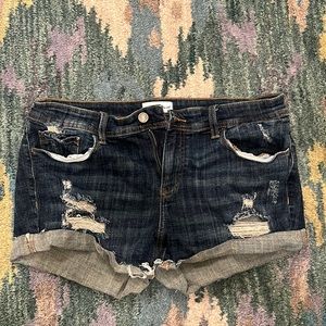 Studio Blue cuff shorts
